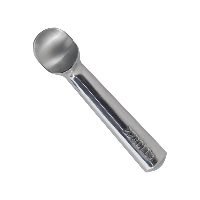 Zeroll Original Ice Cream Scoop with Unique Liquid Filled Heat Conductive Handle Simple One Piece Aluminum Design Easy Release Made in USA, Ounce, Silver - Image 3